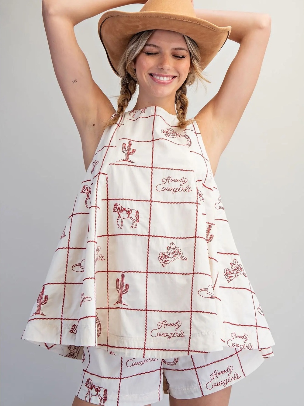 Going to the Rodeo Swing Top